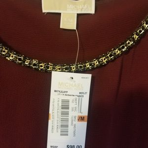 Michael Kors poncho style top